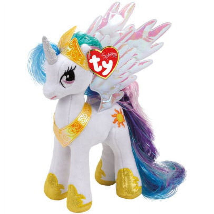 Ty Princess Celestia Regular Plush Animal Walmart