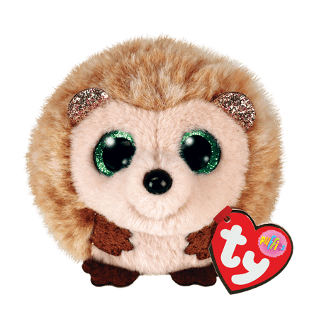 Ty Puffies 4" Hazel Hedgehog Plush Toy - Brown