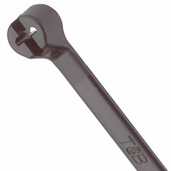 Ty-Rap Cable Tie, 11.4 in, Black, Nylon, PK100 TY5253MX
