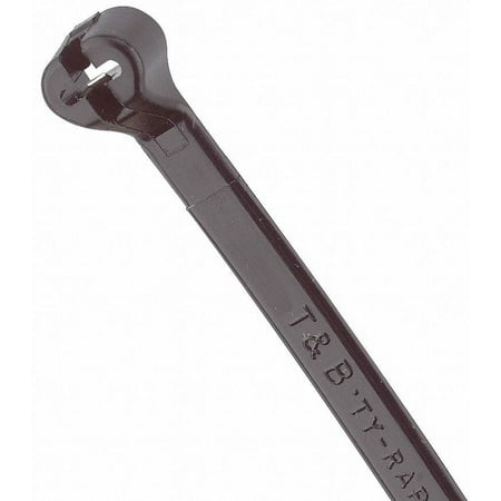 Ty-Rap Cable Tie,7.3 in,Black,PK1000 TY25MX