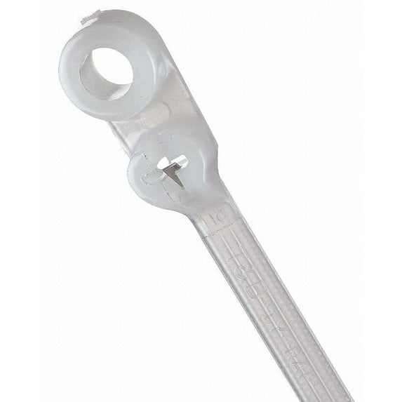 Ty-Rap Cable Tie,7.8 in,Natural,PK100 TY535M