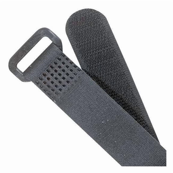 Cable Tie, 18 in L, 5 in Max Bundle Dia., Black, Nylon, 50 lb Strength, 10 PK