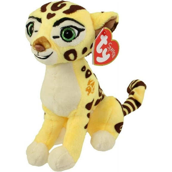 Ty Sparkel Beanie Babies - FULI Cheetah Disney The Lion Guard (6.5" Plush) (BONUS 1 FUN CHOPS)