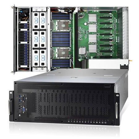 Tyan Thunder HX FT77D-B7109 B7109F77DV14HR-2T-N Dual Root Complex 4U 8GPU Server Barebone System