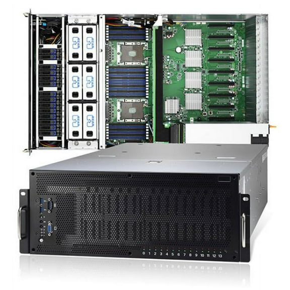 Tyan Thunder HX FT77D-B7109 B7109F77DV14HR-2T-N Dual Root Complex 4U 8GPU Server Barebone System