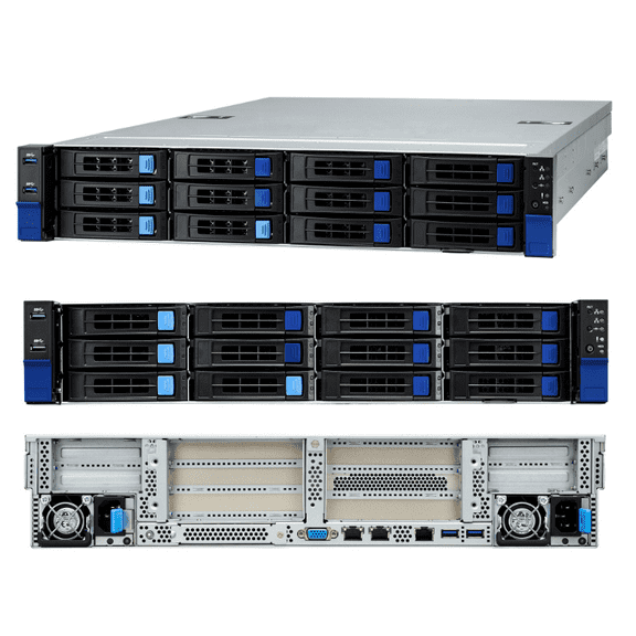 Tyan Thunder HX TS75B7122 B7122T75V8E4HR-2T 2U2S 32-DIMM HPC/VM Barebone Server System Full Warranty