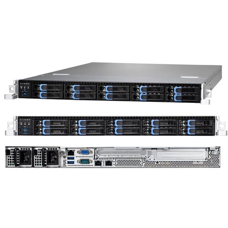 Tyan Transport SX GT62F-B8026 B8026G62FE10HR Server 1U Rackmount All-Flash EPYC Storage Server Barebone