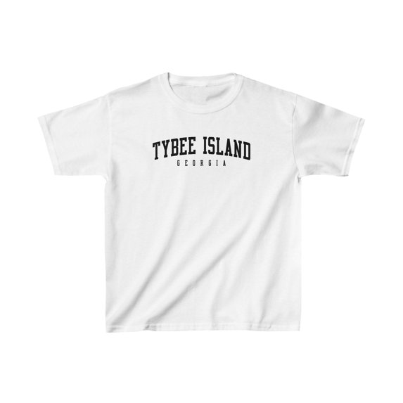 Tybee Island Georgia Kids Shirt Gifts Youth Tee Tshirt