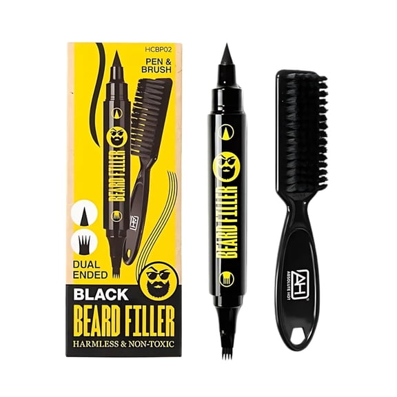 Tyche Dual Ended Beard Filler Pen Precision Beard Shaper & Filler | Choose Color