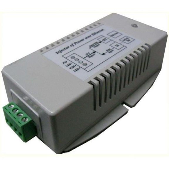 Tycon Systems TP-DCDC-2456G-VHP 56V DC Out 70W Hi Power DC To DC Converter And Passive POE Inserter - Gigabit