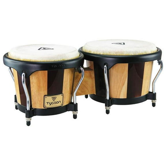 Tycoon 755120 7 in. & 8.5 in. Artist Series Bongos - Retro