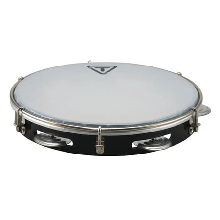 Tycoon 755286 10 in. ABS Pandeiro, Black