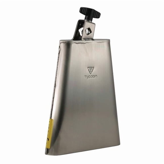 Tycoon 755627 Timbale Mambo Bell, Brushed Chrome