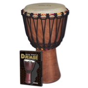 Tycoon 8 Rope Tuned Djembe Starter Kit w/ Getting Started on Djembe DVD
