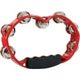 thumbnail image 1 of Tycoon Percussion Red Hand Held Plastic Tambourine, 1 of 1