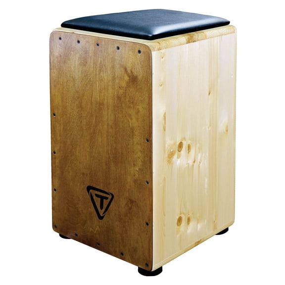 Tycoon Intercontinental Series Finnish Pine Cajon w/ Padded Seat - TKIN-29 FP