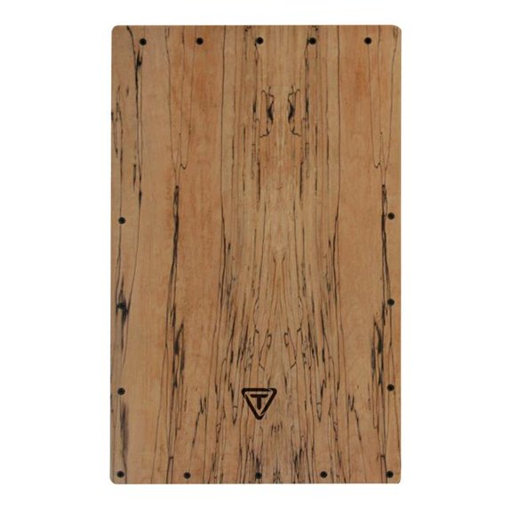Tycoon 755474 Legacy Series Cajon Spalted Maple Replacement Front Plate