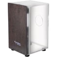 thumbnail image 1 of Tycoon Percussion 29 Series Acrylic Cajon Clear Black Makah Burl Front Plate, 1 of 1
