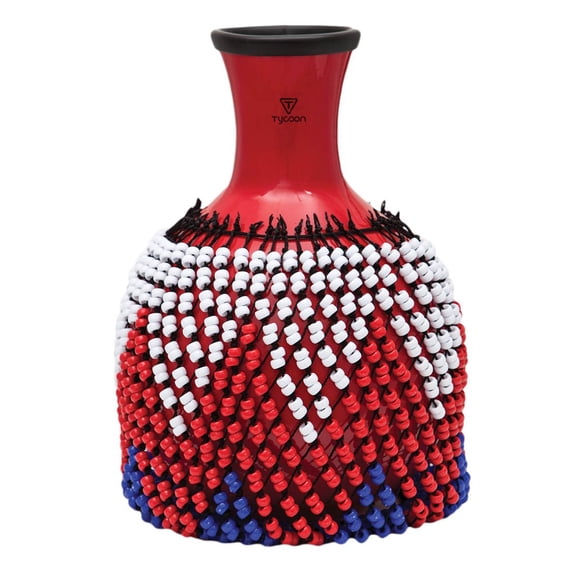 Tycoon Percussion Small Red Fiberglass Shekere - TSKS-R