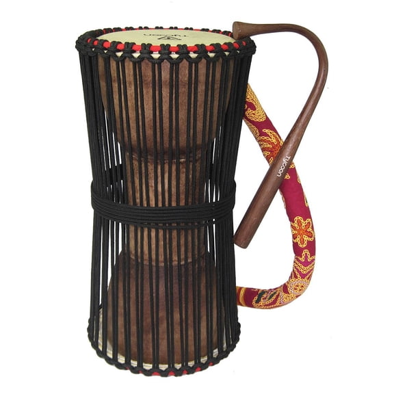 Tycoon Percussion West African Goat Skin Talking Drum - ETD
