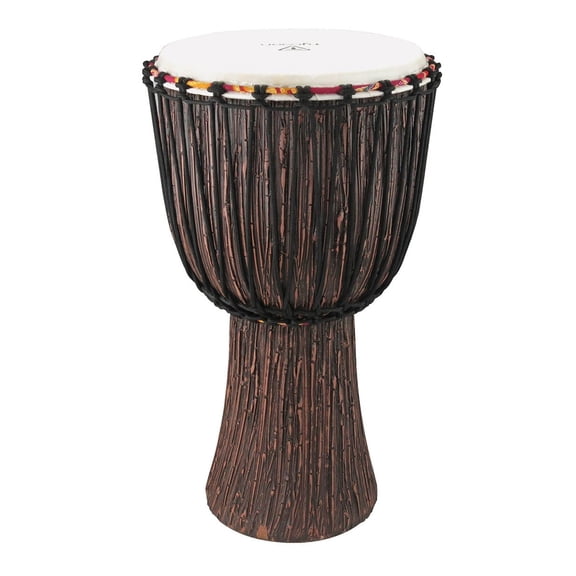 Tycoon Supremo Select Lava Wood Series 10 Rope-Tuned Djembe - TAJS-10 LW