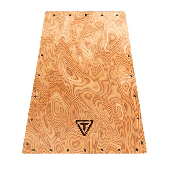 Tycoon 755470 Vertex Series Cajon Makah Burl Replacement Front Plate