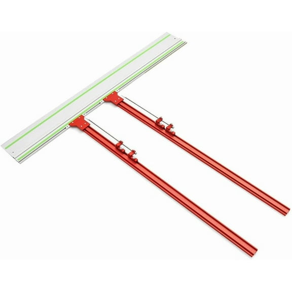Tydeey Parallel Guide System for Track Saw 1340mm Max Width, Fits Festool & Makita Rails