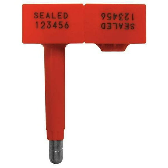 Tydenbrooks Bolt Seals,Red,Plastic,PK200 1061064