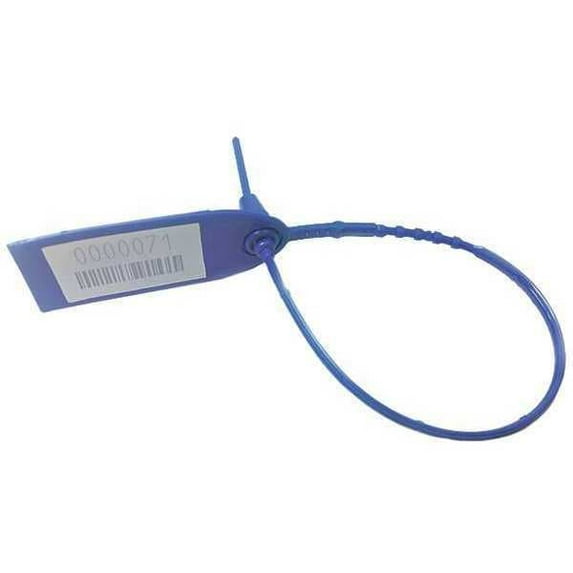 Tydenbrooks X Strap Seal, 12"L,Blue, PK50 V30521121-03-GRAI
