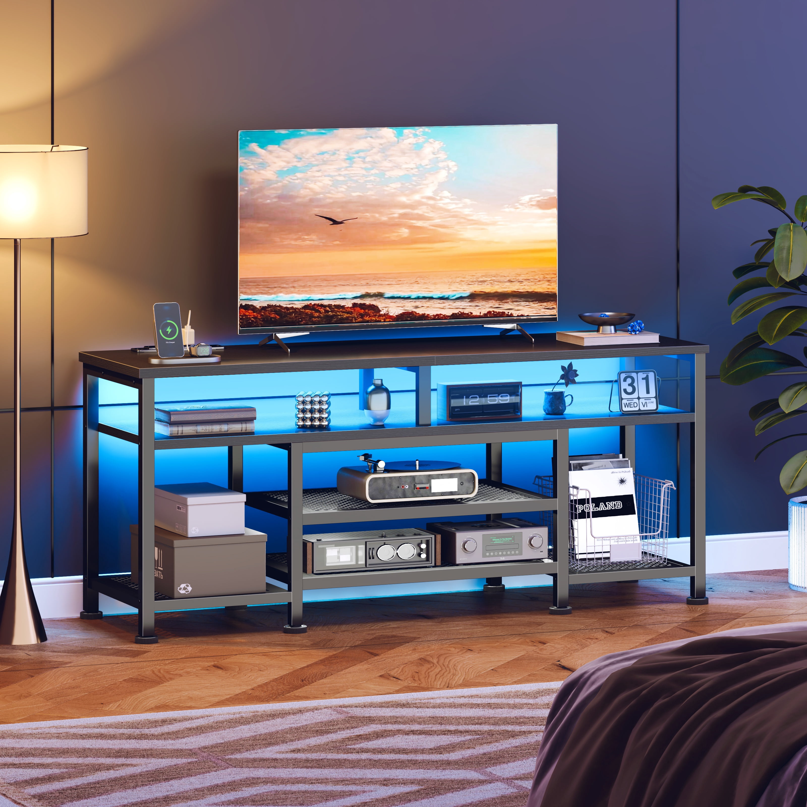 Tydimor Modern TV Stand for TVs up to 60