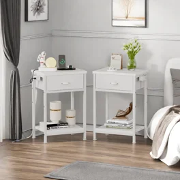 Walmart end tables with drawers discount