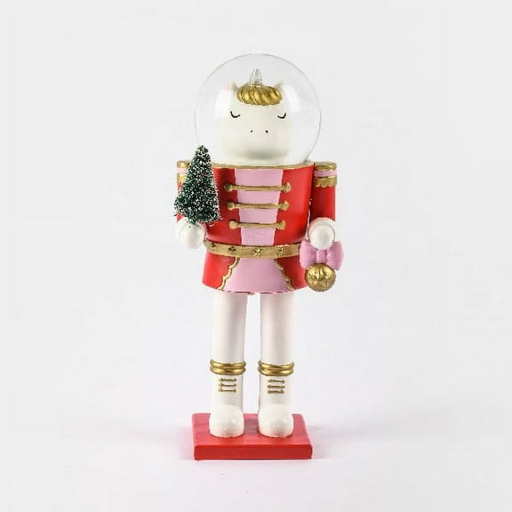 Tydus Nutcracker Unicorn Snow Globe without Music [2.6 Inch / 65 MM]