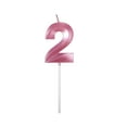 thumbnail image 1 of Tyeign 3D Number Birthday Candle 5.6In Tall, Dripless Wax Cake Topper for teen Adult Milestone Party, Anniversary, teen-Showers, Photo Ready, 1 Number Birthday Candle, 1 of 9