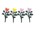 thumbnail image 1 of Tyeign 4-Pack Butterfly Garden Fence – 32" Decorative Plastic Border Edging, Snap-Together Ornamental Panels for Flower Bed Lawn Pathway, Weather-Resistant , 1 Set of Butterfly Flower Fence (4Pcs), 1 of 8