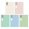 thumbnail image 1 of Tyeign A5 Notebook with Stitched Binding, College Ruled Lined Paper, Artistic Horizontal Line Design for office Office Journaling, Random Color Selection, 1 Notebook, 1 of 4