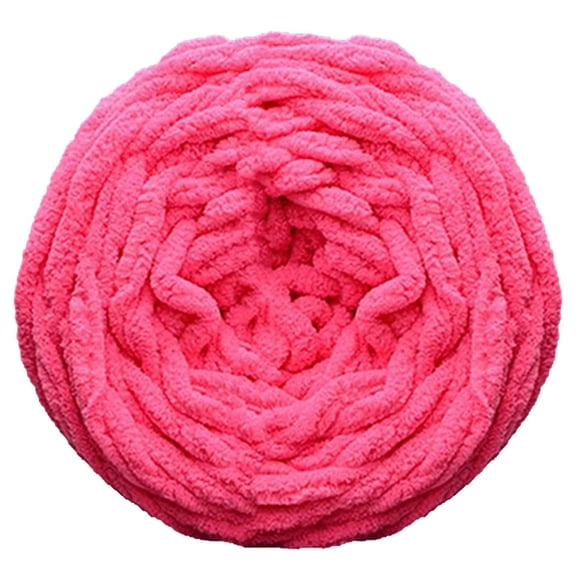 Tyeign Chunky Yarn Super Soft Acrylic Bulky Washable Hand Knitting Yarn for Diy Blanket Scarf Sweater, Jumbo 7-8 Mm Thick Yarn for Beginners & teen Craft Kits, Cozy Winter Gift Idea, 1 Ball of Yarn