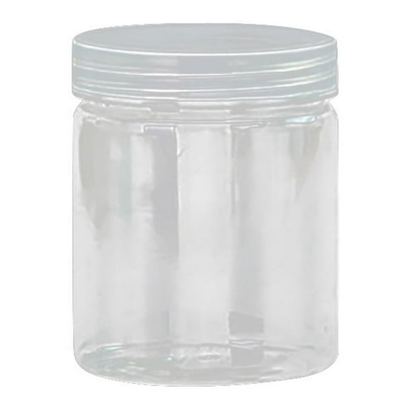 Tyeign Clear Plastic Food Storage Container with Fresh-Seal Lid, Pantry Kitchen Cereal Rice Bean Snack Pot, Stackable Bpa-Free Organizer for Countertop Cabinet
