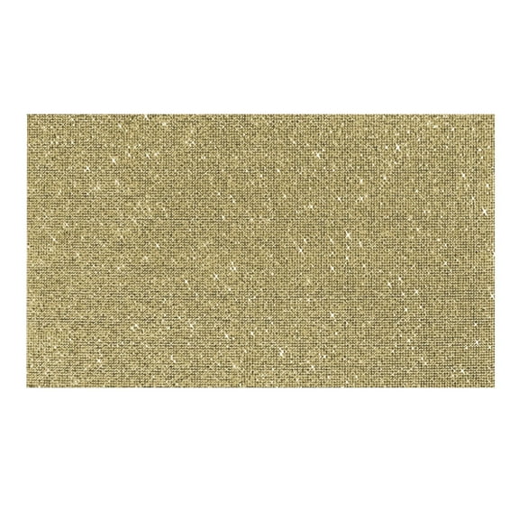 Tyeign Crystal Sheets, Bling Rhinestone Diy Sticker Self Adhesive for Crafts Interior Decorative Cloth Material Wall Hangings, Decorative Ribbon & Trim for Sewing Material Gold