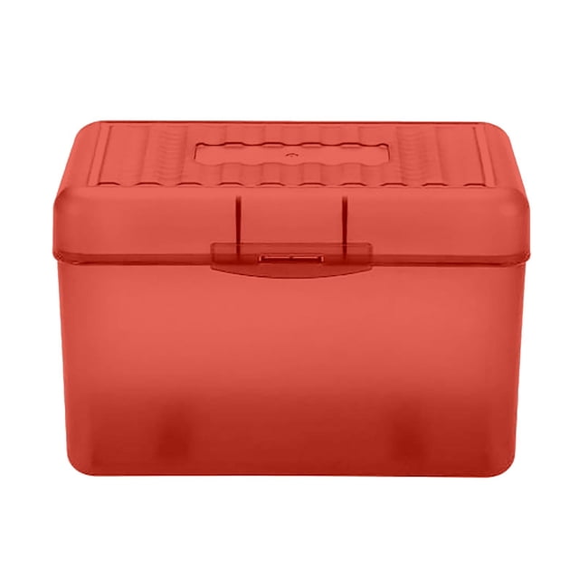 Tyeign Index Card Holder Box 3X5 Inch, 6-Color Snap-Lid Organizer Set for Flash Cards Recipes Contacts, Sturdy Pp Plastic Storage for Office office Desk Drawer, Holds 250 Cards, Storage Box*1