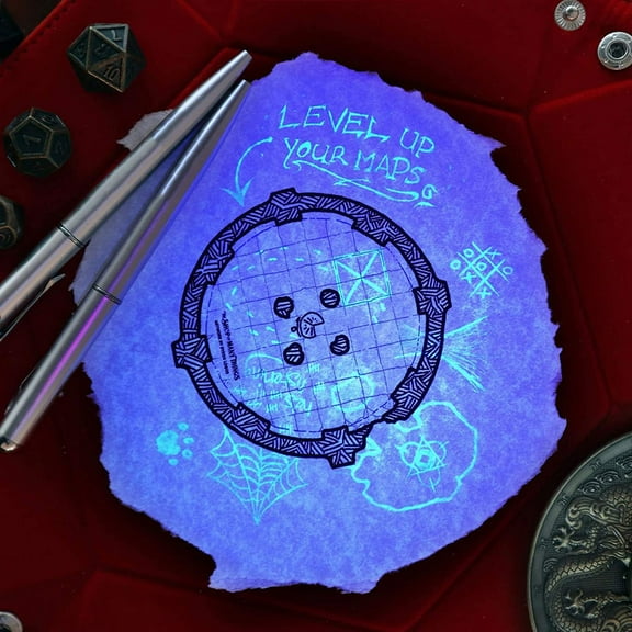 Tyeign Invisible Ink Pen, with Ultraviolets Rays, Magics Disappearing Ink Marker Spys Pen for Secretss Messages, Party Gifts And Birthday Gifts 15Ml (2Pcs) Drawing Supplies for Artists White 2