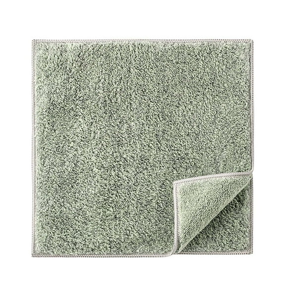 Tyeign Japanese-Style Non-Stick Oil Fiber Dishcloth, Super Absorbent Quick-Dry Kitchen Rag for Countertops Stovetop, Lint-Free Reusable Cleaning Towel for Home Restaurant, 1X Rag