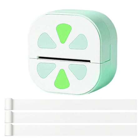 Tyeign Mini Bluetooth Thermal Sticker Printer, Inkless Pocket Label Maker for Study Notes Journaling Diy, Wireless Portable Gift for teens scholars, 1 Printer