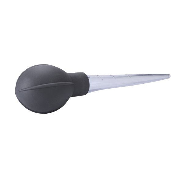 Tyeign Plastic Kitchen Baster Pipette, 2-Pack Nylon Bulb Baster for Turkey, Roast, Bbq, Marinade & Sauce Suction, Heat-Resistant to 450 °F, Easy-Squeeze Bulb, Dishwasher Safe, 2X Oil Suction Tube
