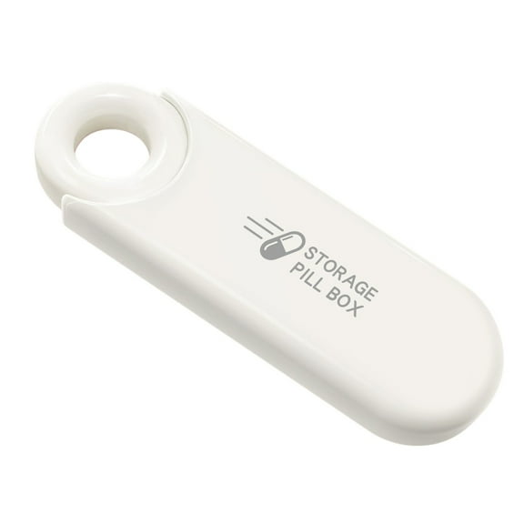 Tyeign Portable Multi-Compartment Storage Box, Travel Organizer for Pills, Jewelry, Trinkets, As Plastic with Secure Closure, Compact Design for Home And Travel Use