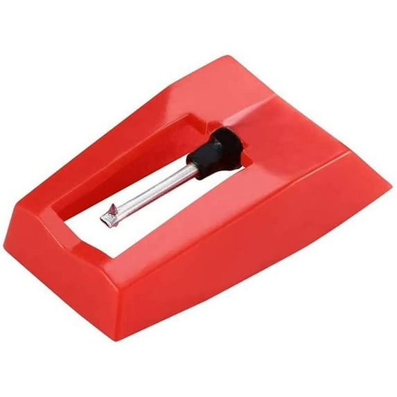 Tyeign Record Needle, Needles Nib Player Stylus with Ceramic Turntable Record Replacement Tools & Home Improvement Stationery Set for Women, Stationery, Craft Supply Organizer Red