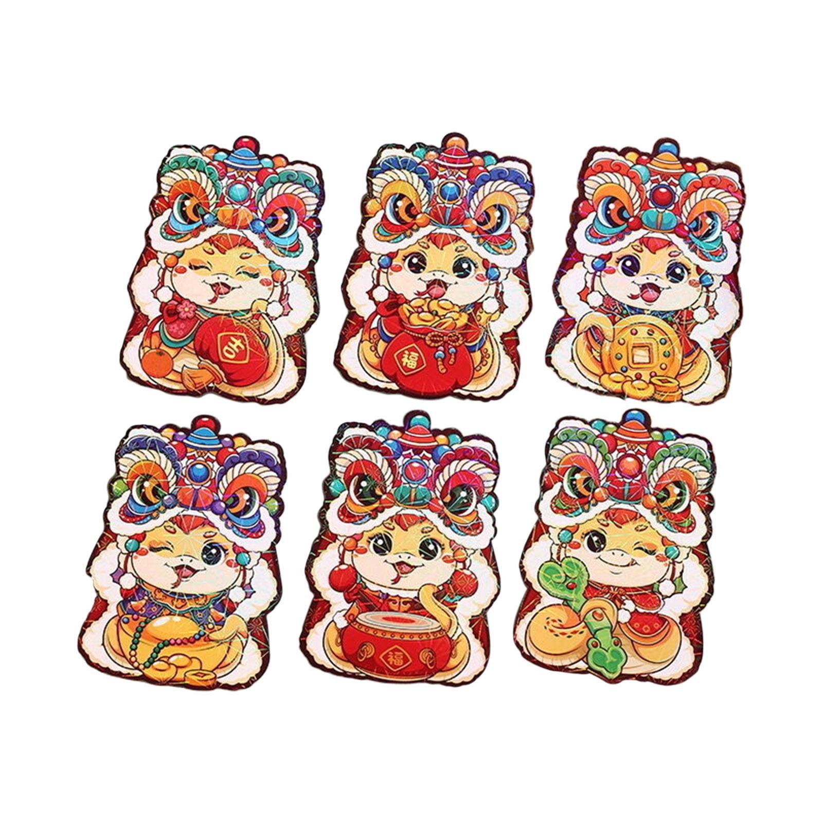 Tyeign Red Envelopes 6Pcs Chinese New Year Envelopes For 2025 New Year Tyeign red envelopes 6pcs chinese new year envelopes for 2025 new year