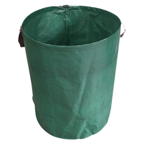 Tyeign Reusable Yard Waste Bags with Reinforced Handles, Heavy-Duty Garden Leaf Bag for Lawn Debris, Camping Trash, Outdoor Recycling Projects, One 300L 80-Gallon Leaf Collection Bag