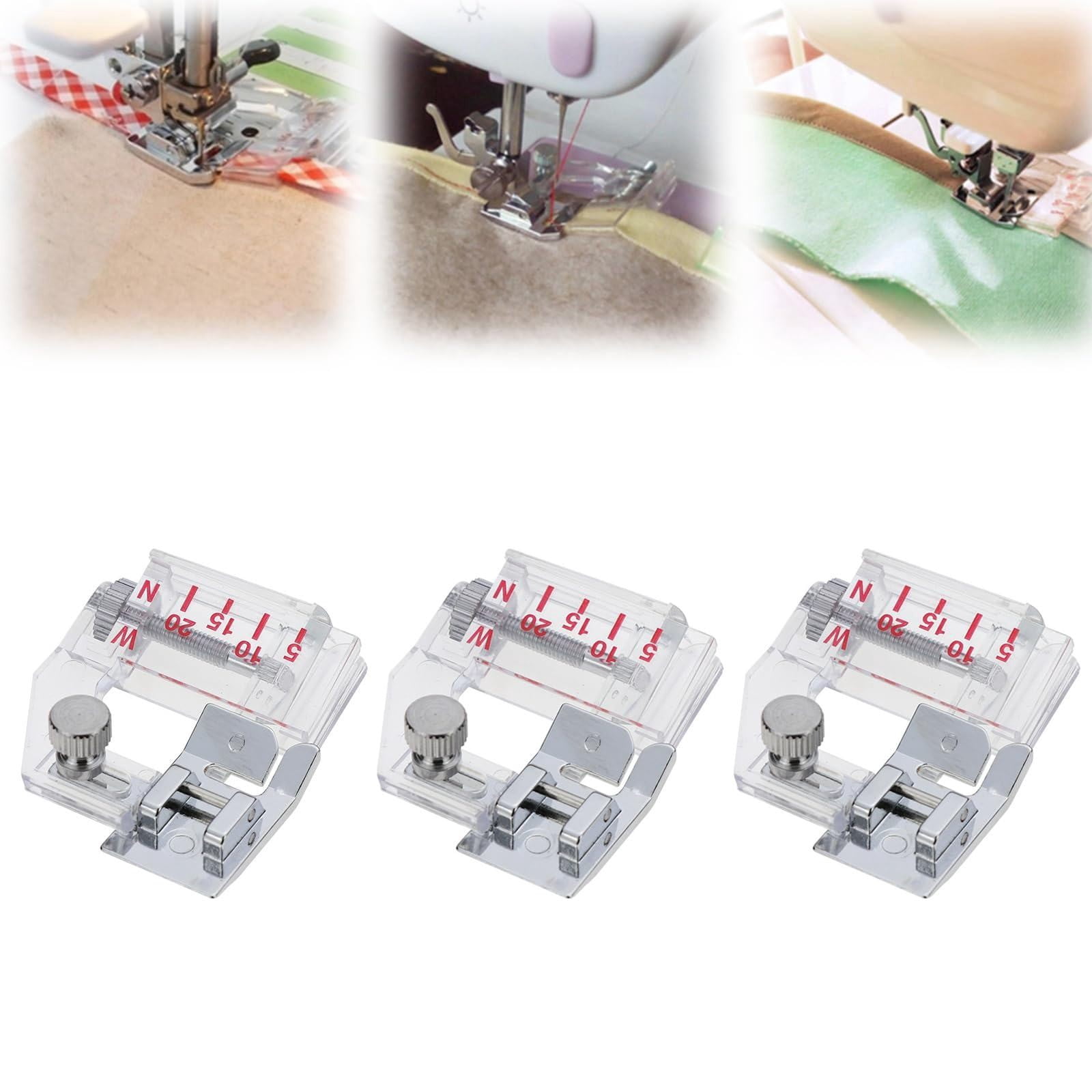 Tyeign Sewing Machine Presser Foot Set, Adjustable Range Foot, Domestic ...
