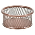 thumbnail image 1 of Tyeign Wire Mesh Clip Holder Organizer with Stackable Net Bowl, Round Desk Accessory Tray for Paper Clips, Pins, And Small Office Supplies, Home And office Use, 1 Paper Clip Organizer Storage Tube, 1 of 7