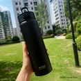 thumbnail image 1 of Tyeso Thermo Mug With Straw Portable Tumbler Vacuum Flasks Cup Sports Mug Cold and Hot Insulated Cup Travel Thermal Water Bottle, 1 of 10